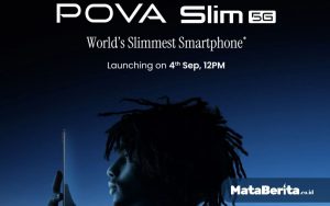 Tecno Pova Slim 5G Bakal Rilis 4 September 2025