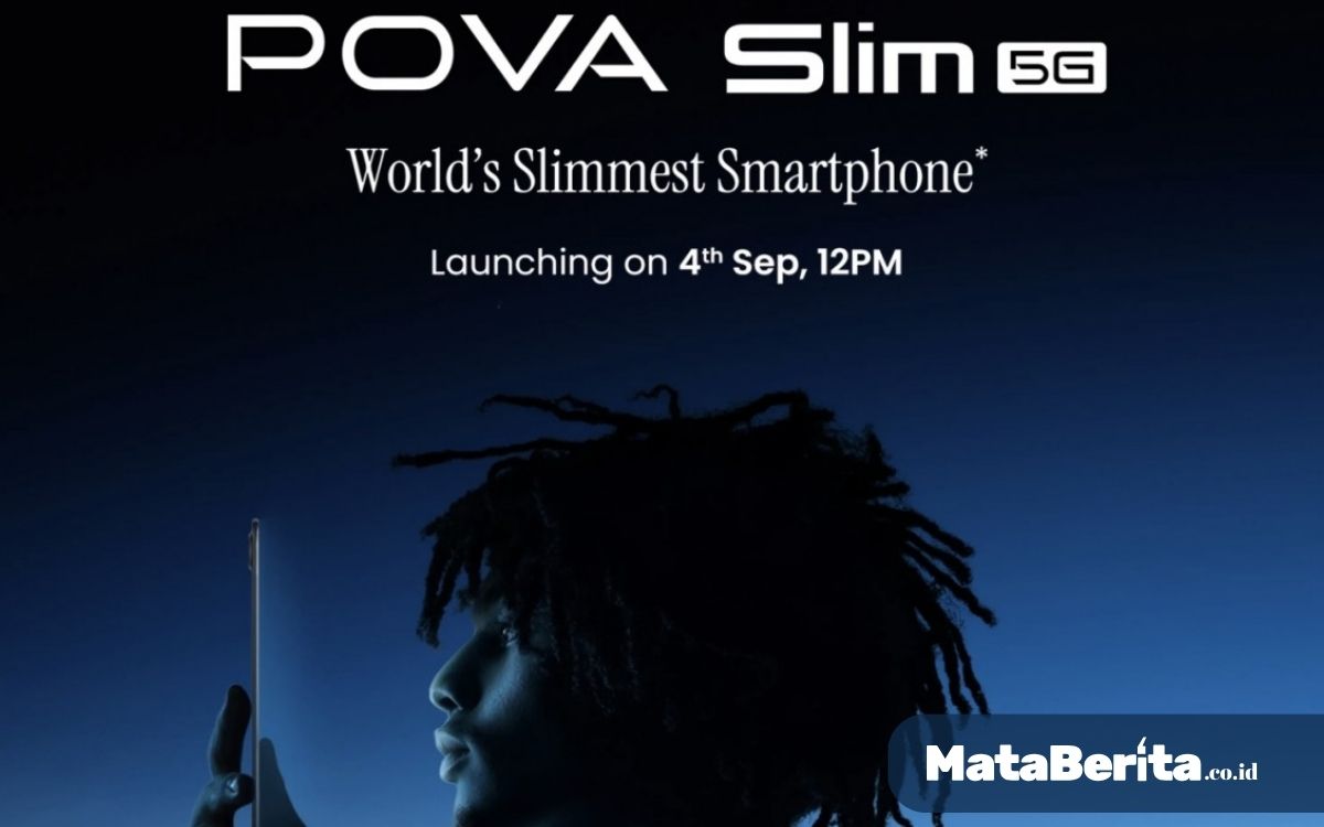 Tecno Pova Slim 5G Bakal Rilis 4 September 2025