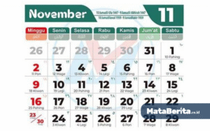 Tanggal Merah November 2025