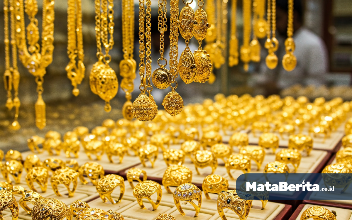 Harga Emas 22 Karat Hari Ini Minggu 19 Oktober 2025
