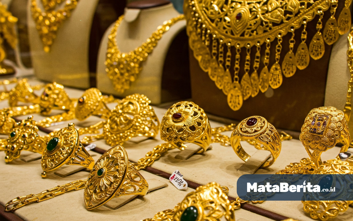 Harga Emas Perhiasan 24 Karat Hari Ini Minggu 19 Oktober 2025