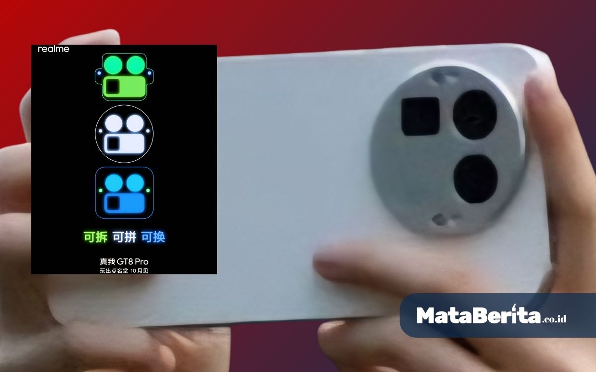Realme GT 8 Pro dengan Modul Kamera yang Dapat Diganti