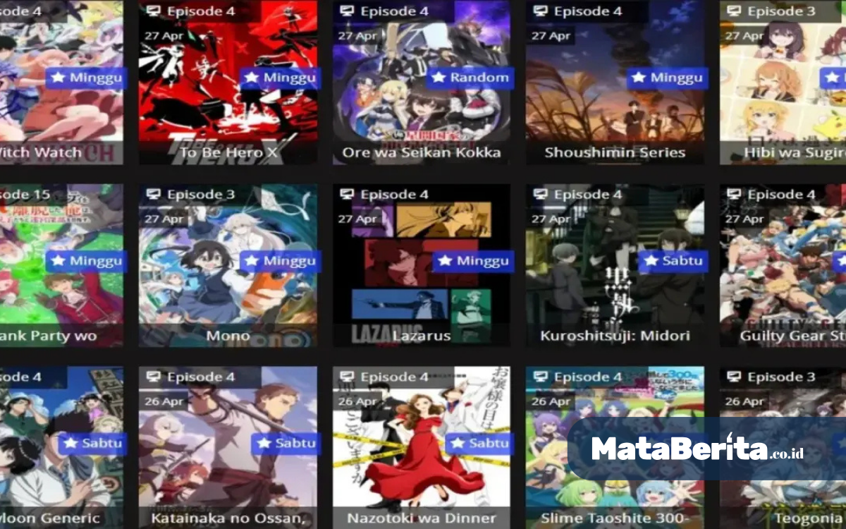 Situs Nonton Anime Kualitas HD dan Legal