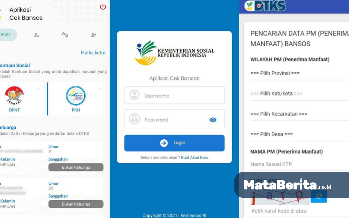 Cara Cek Nama Penerima BPNT dan PKH