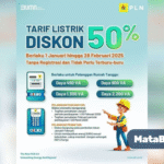 Program Diskon Listrik PLN 50%