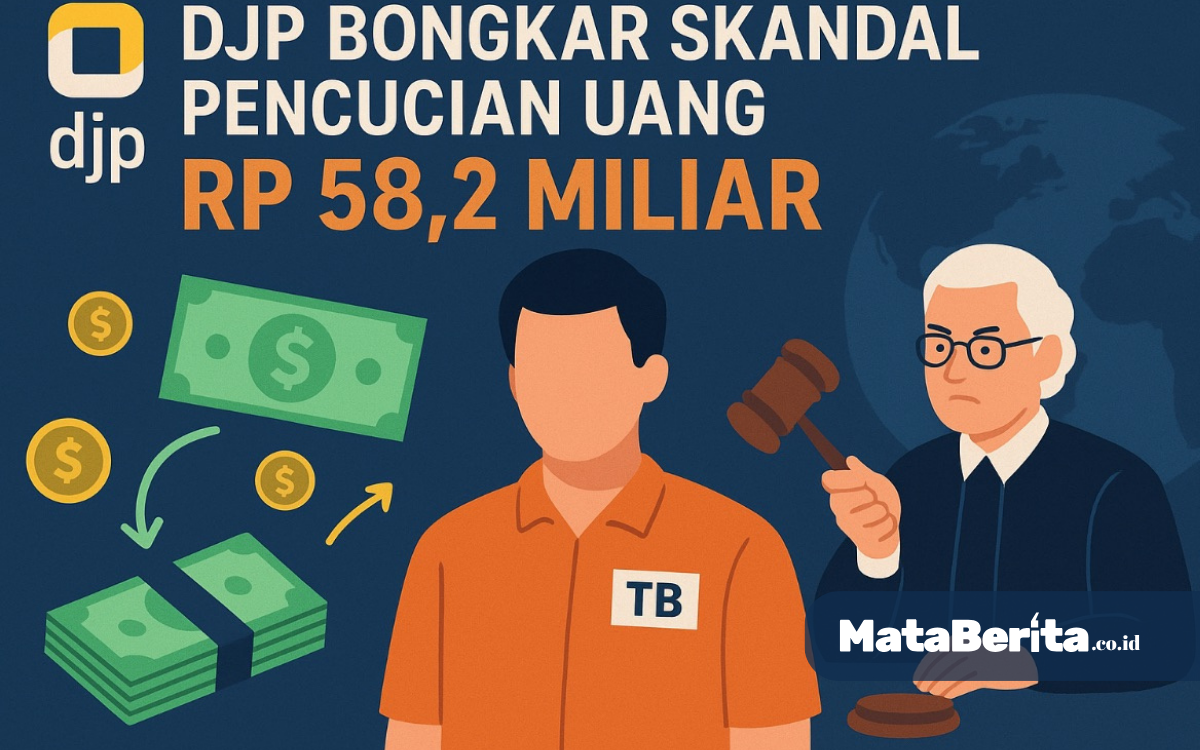 DJP Bongkar Skandal Pencucian Uang Rp 58,2 Miliar