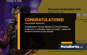 Kode Redeem FF Hari Ini 7 November 2025