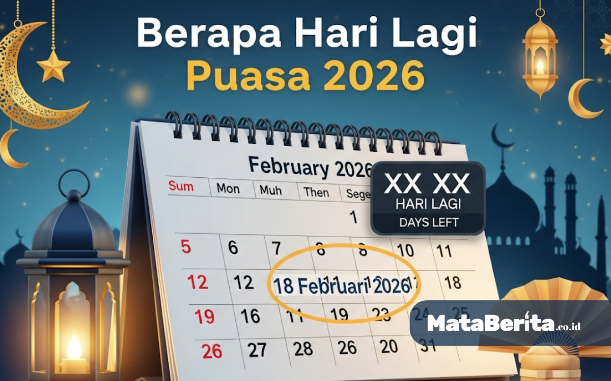 Puasa 2026 Kurang Berapa Hari Lagi