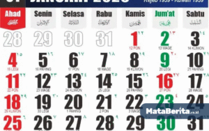 Tanggal Merah Januari 2026