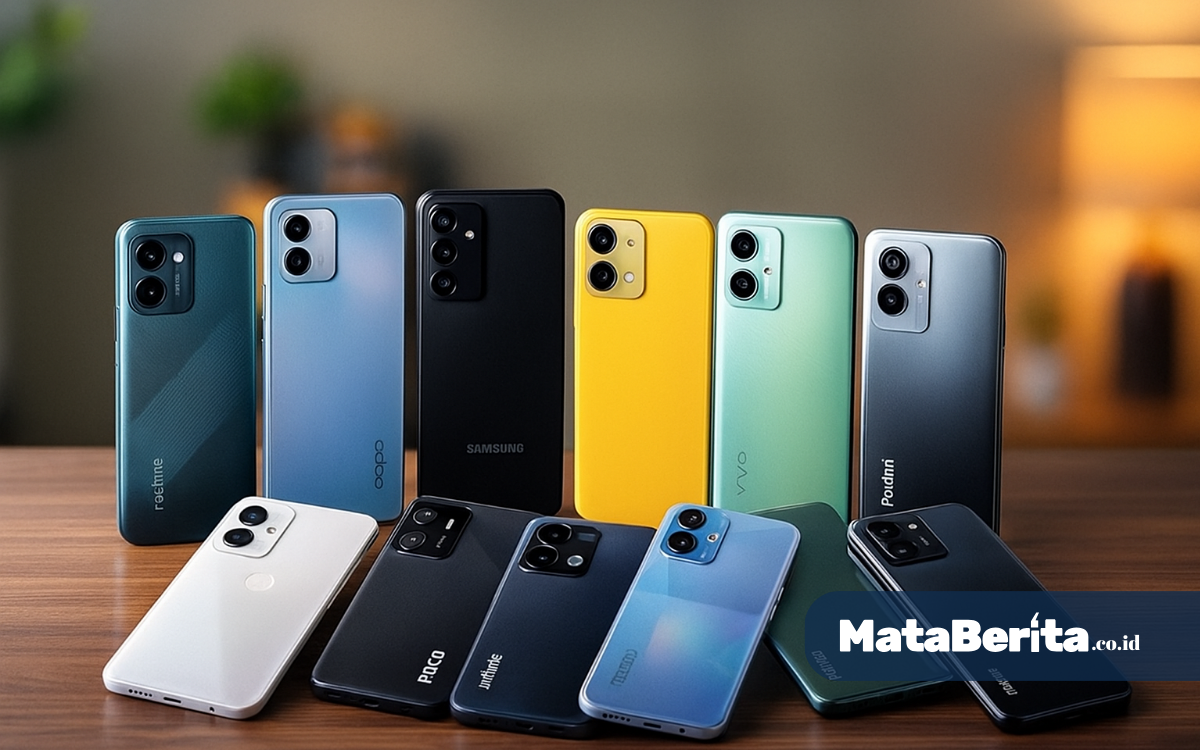 Rekomendasi HP Harga 1 Jutaan Spek Bagus