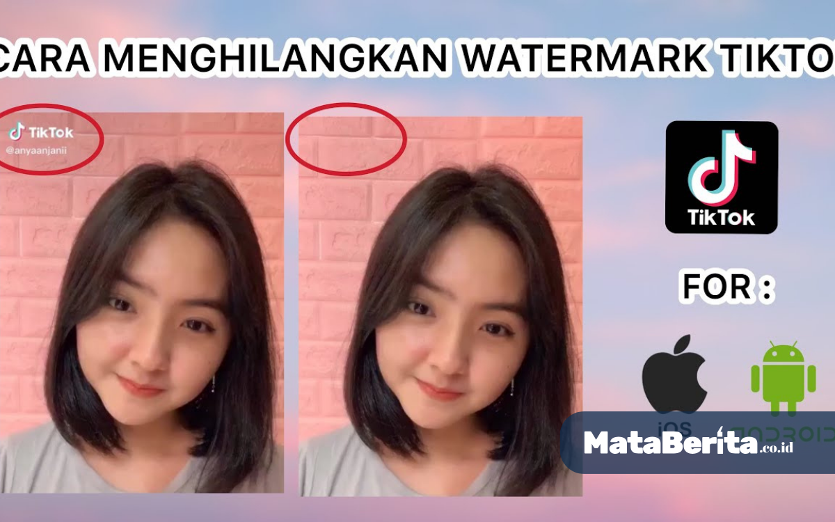 Cara Menghilangkan Tulisan atau Logo TikTok