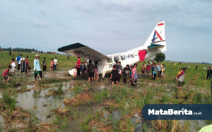 Pesawat Jatuh di Karawang