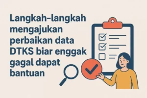 Cara Perbaiki Data di Dukcapil, DTKS, & Kemensos