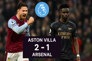 Klasemen Aston Villa vs Arsenal