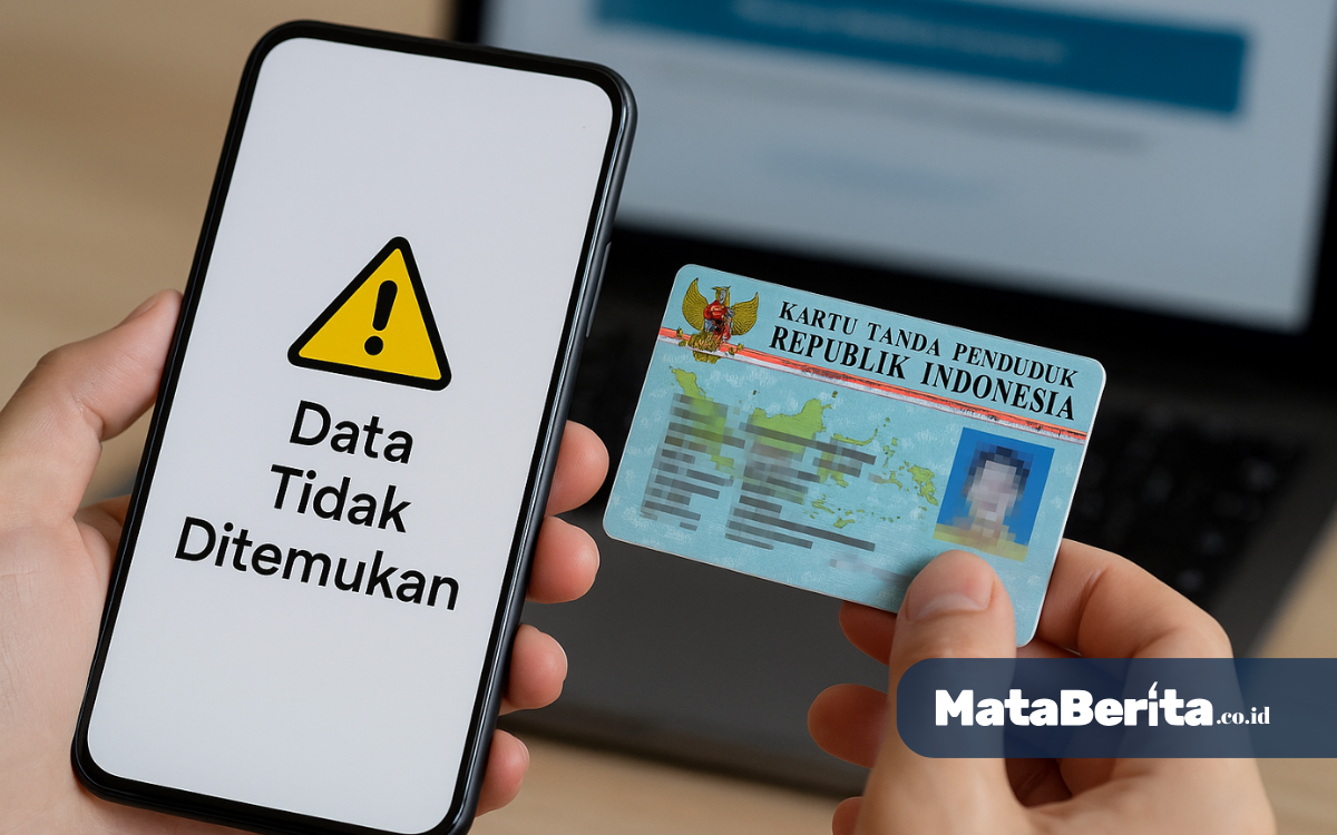 NIK KTP Tidak Ditemukan Saat Cek Bansos