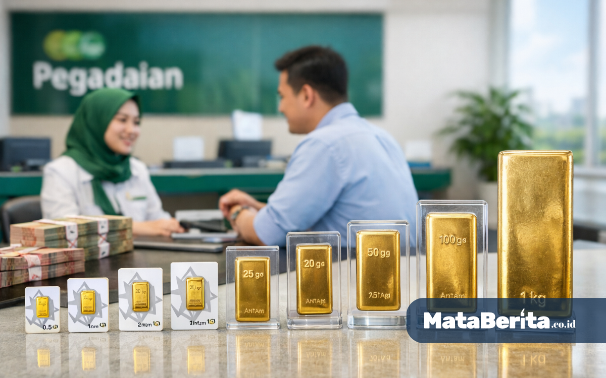 Harga Logam Mulia Antam di Pegadaian Hari Ini
