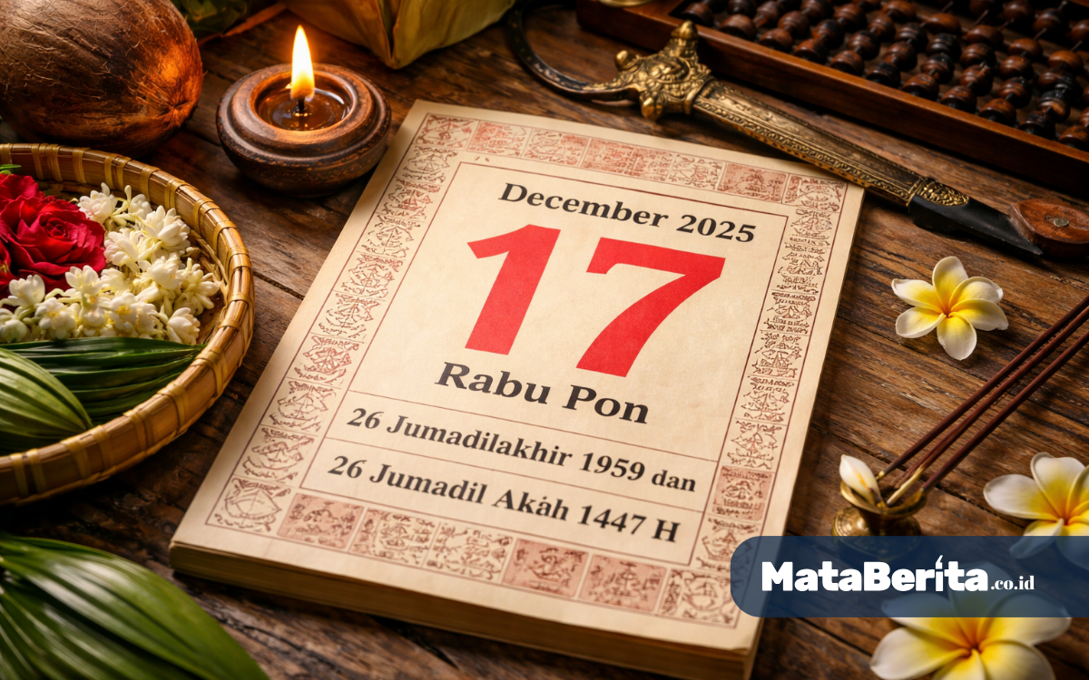 Kalender Jawa Hari Ini 17 Desember 2025
