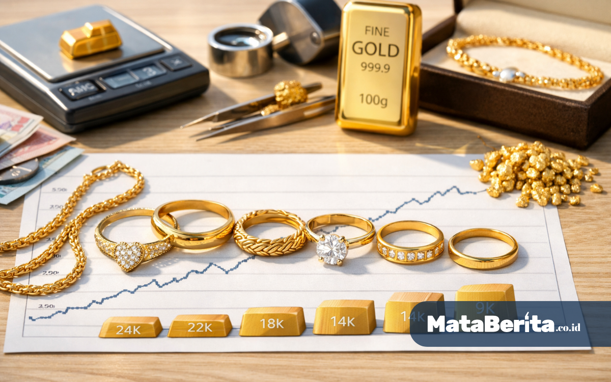 Harga Emas Perhiasan Hari Ini 18 Desember 2025