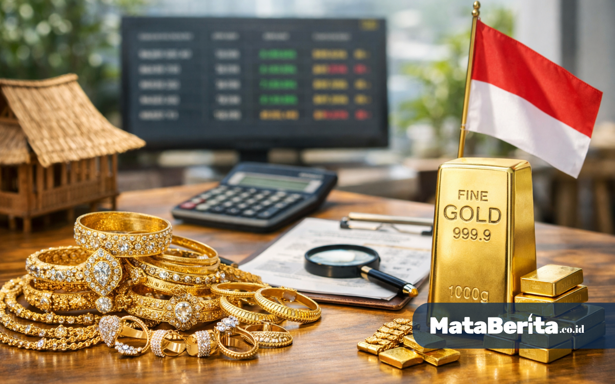 Harga Emas Perhiasan 20 Desember 2025