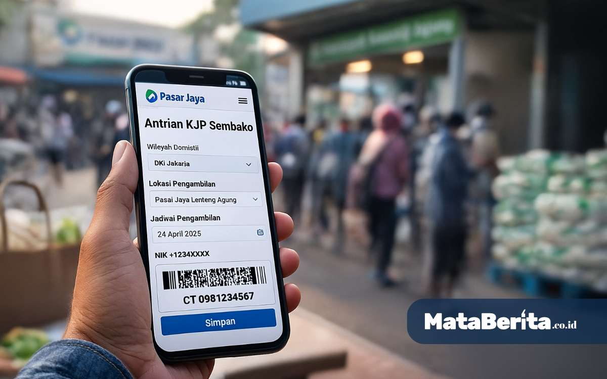 Cara Cek Antrian KJP Sembako Pasar Jaya