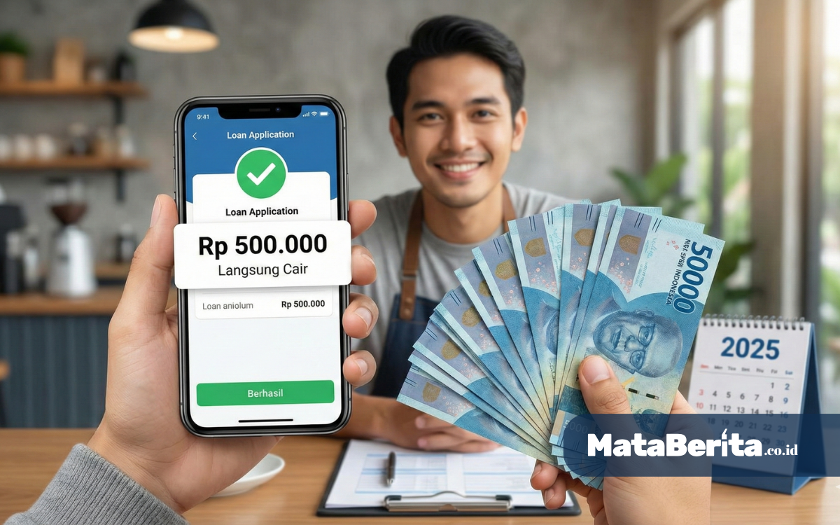Pinjaman Rp 500 Ribu Langsung Cair Terbaru 2025: Daftar Resmi OJK, Syarat, dan Panduan Pengajuan