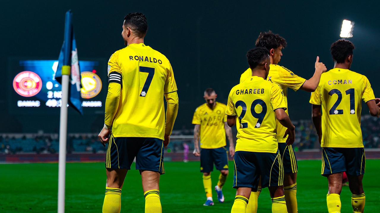 Damac F.C. vs Al-Nassr: Gol Ronaldo Bawa Kemenangan Penting, Jarak dengan Al-Hilal Makin Tipis