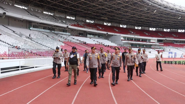 Persija Jakarta vs Persijap Jepara Dijaga Ketat, 1.876 Personel Disiagakan di GBK