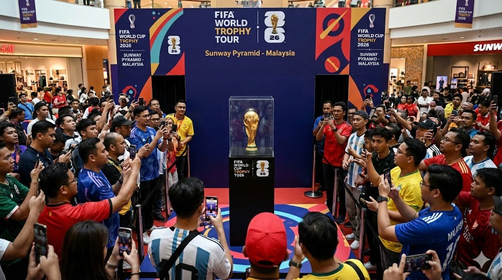 Tampilan Trofi Piala Dunia 2026