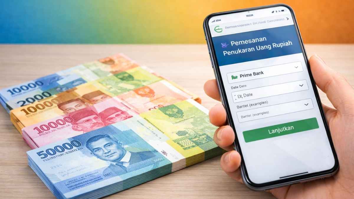 Uang Lebaran Gratis dari BI? Ini Cara Tukar Uang Baru 2026 Tanpa Antre Panjang