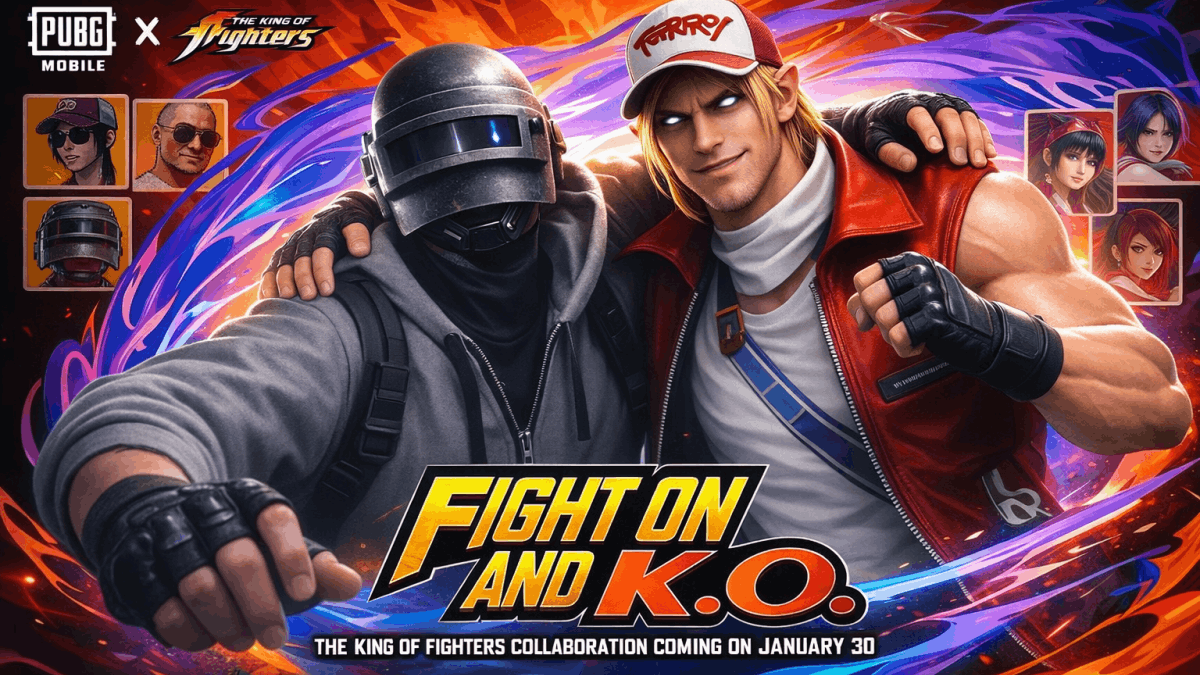 Skin PUBGM x KOF Resmi Hadir! Begini Cara Dapatkan Semua Hadiah Eksklusifnya