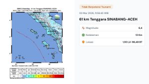 Sinabang Aceh Diguncang Magnitudo 6,4! Inilah Update Gempa Hari Ini dan Panduan Keselamatan Terlengkap