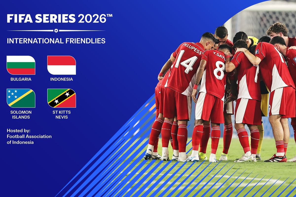 Jadwal Timnas Indonesia FIFA Series 2026: Lawan Saint Kitts and Nevis 27 Maret di GBK