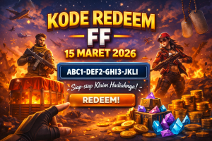 Kode Redeem FF 15 Maret 2026 Terbaru dan Event Diamond Gratis 9.999