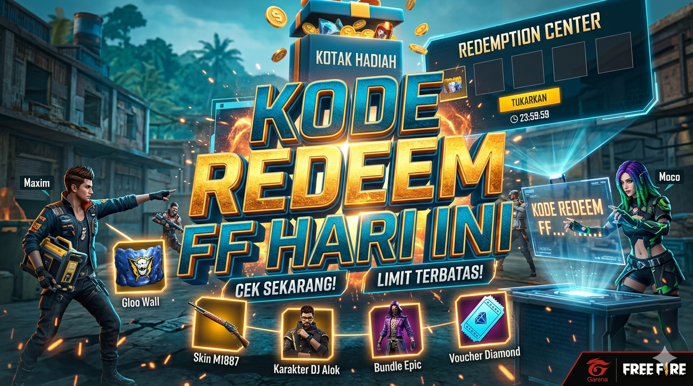 Kode Redeem FF Hari Ini 24 Maret 2026 dan Cara Klaim, Jangan Lewatkan Fragment Gratis ini