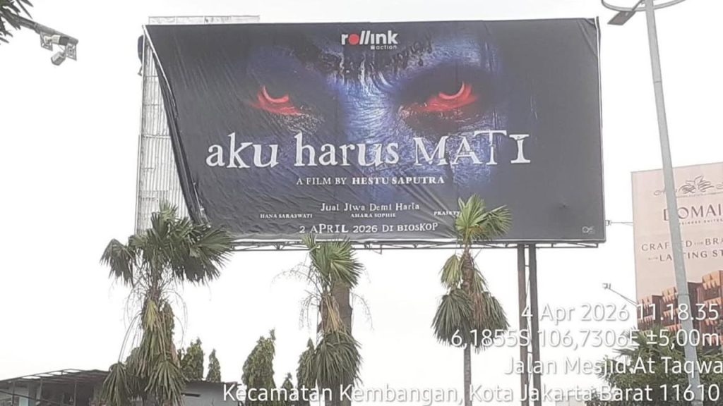 Viral Baliho Horor "Aku Harus Mati" Bikin Resah Warga Jakarta, Satpol PP Akhirnya Turun Tangan!