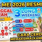 Apakah Besok Tanggal Merah? Ini Jadwal Libur Nasional dan Long Weekend Mei 2026 yang Wajib Kamu Tahu!