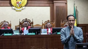 Nadiem Bantah Kaitan Investasi Google dengan Permendikbud di Sidang Tipikor