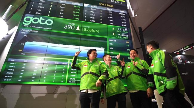 Saham GOTO Terjebak di Harga Gocap, Investor Mulai Khawatir dengan Risiko yang Mengintai