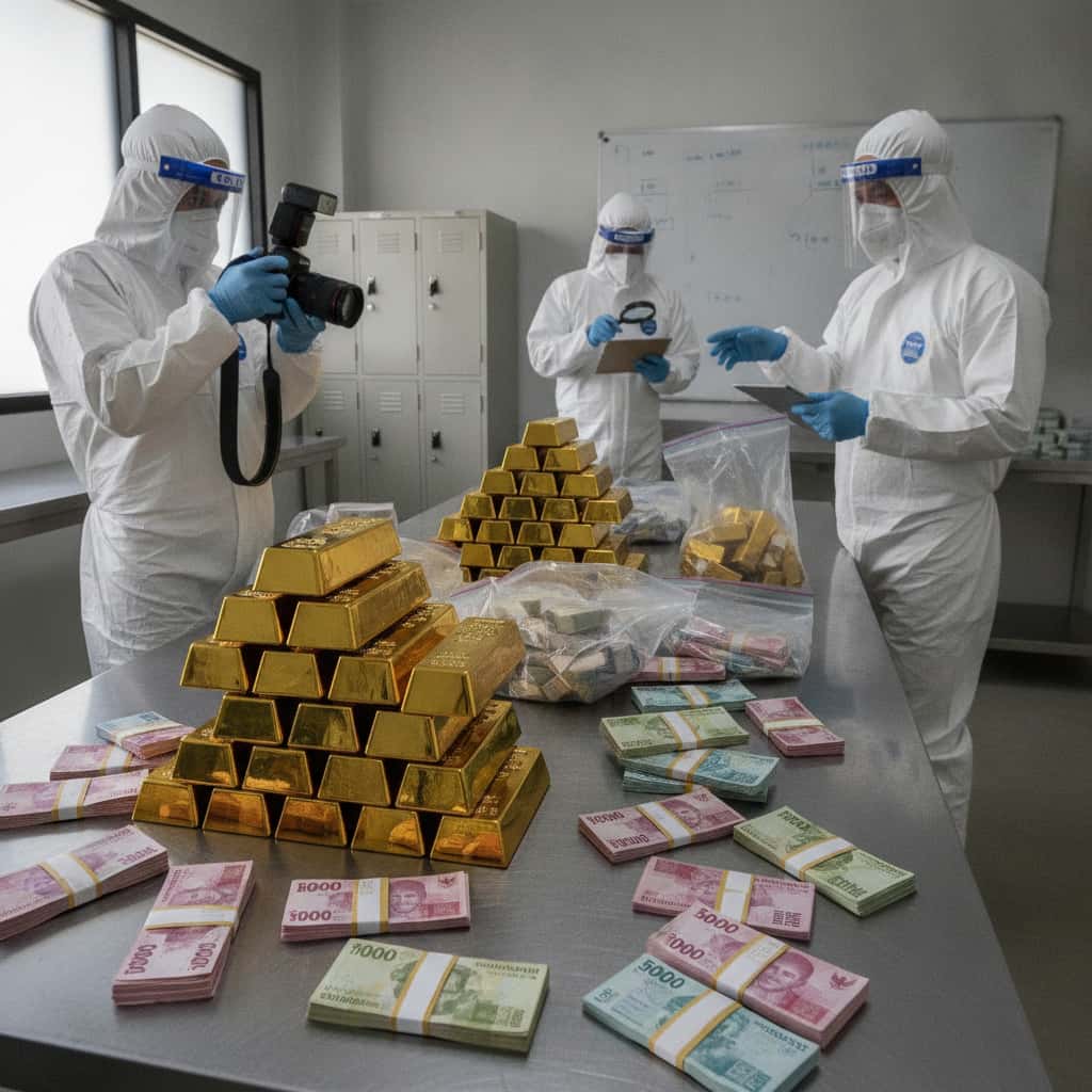 Siapa Sebenarnya Pemilik Emas 74 Kilogram dan Rp 543 Miliar yang Ditemukan di Sentul?
